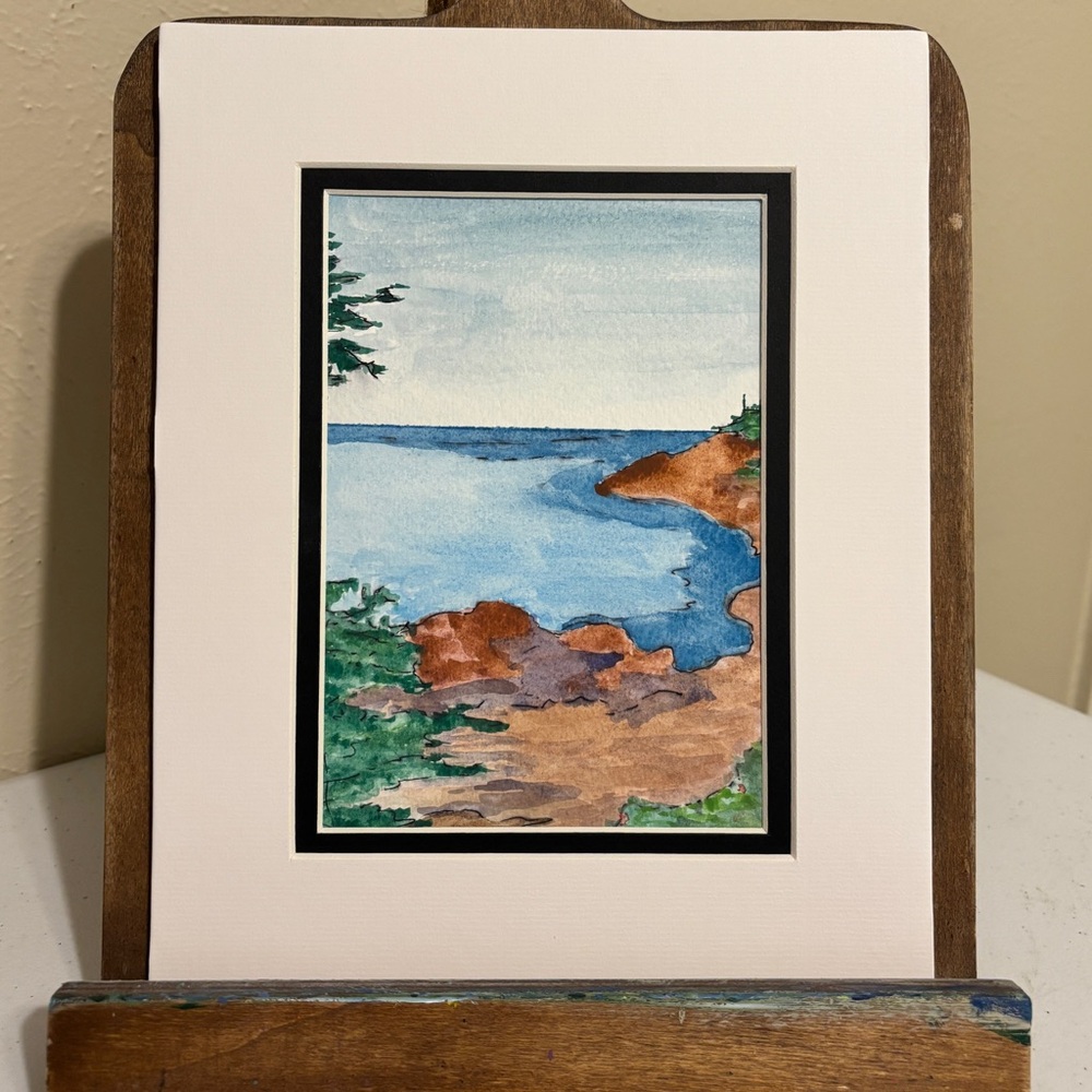 Acadia National Park Watercolor